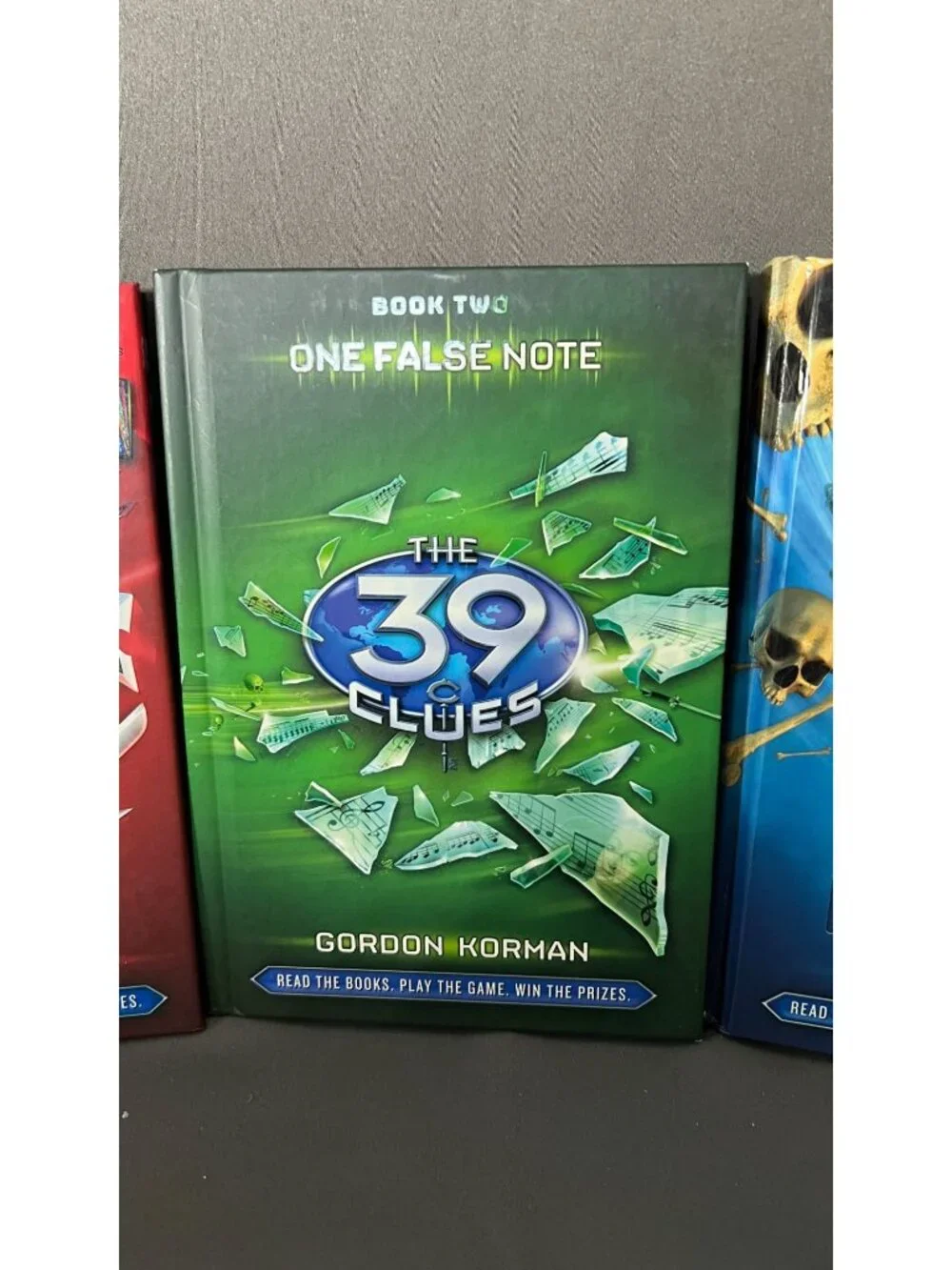 The 39 Clues Lot Books 1-3 Hardcover Maze Bones One False Note Sword Thief